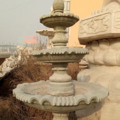 青石噴水盆,公園噴水盆石雕