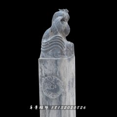 拴馬柱，仿古拴馬柱雕塑