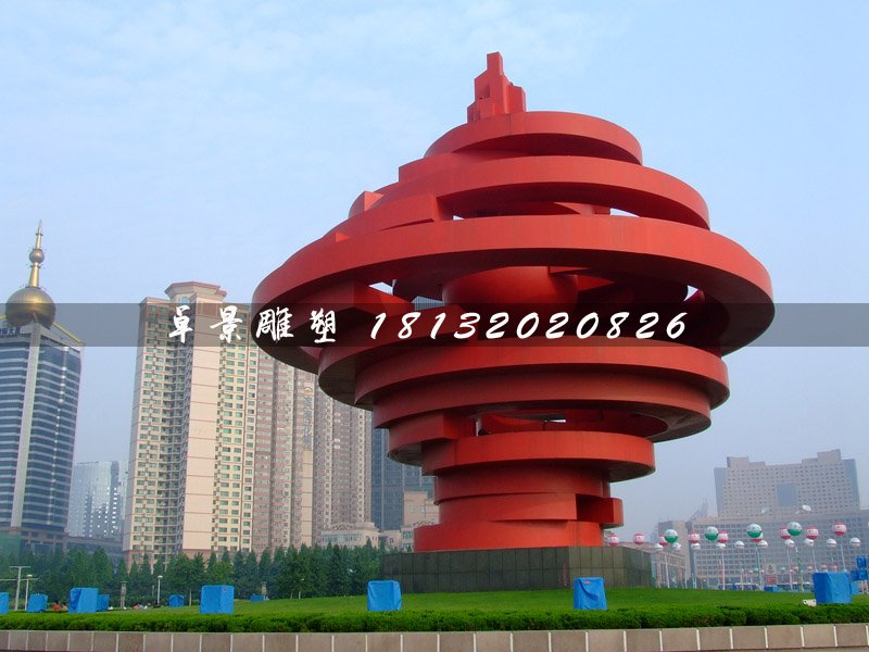 不銹鋼五月的風(fēng)雕塑,廣場(chǎng)標(biāo)志雕塑
