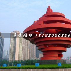 不銹鋼五月的風(fēng)雕塑,廣場(chǎng)標(biāo)志雕塑