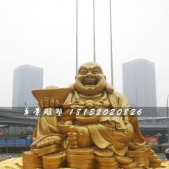 彌勒佛銅雕,廣場(chǎng)大型銅佛像