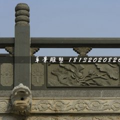 荷花石浮雕欄板,公園青石欄板