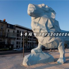 獅子石雕,抽象動物石雕
