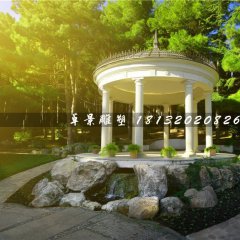 涼亭石雕,歐式涼亭石雕