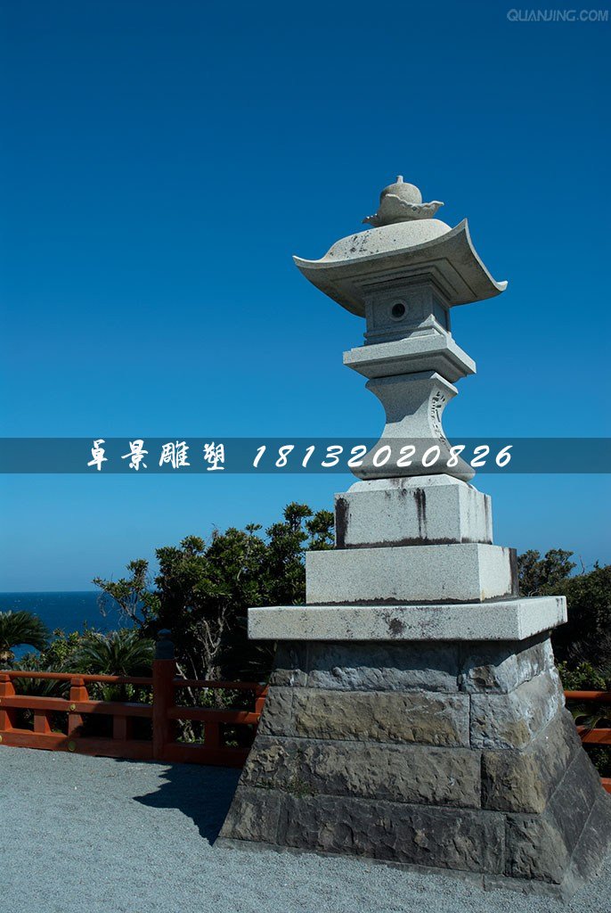宮燈石雕，園林景觀石雕 (1)