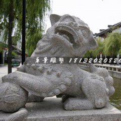 石雕獅子，網(wǎng)球獅石雕