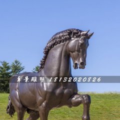 銅雕馬,公園仿真銅馬雕塑