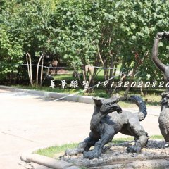 童年銅雕，公園小孩銅雕