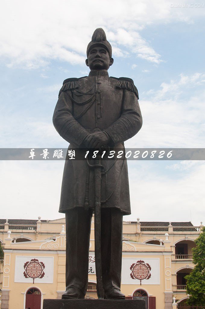 偉人銅雕，孫中山銅雕