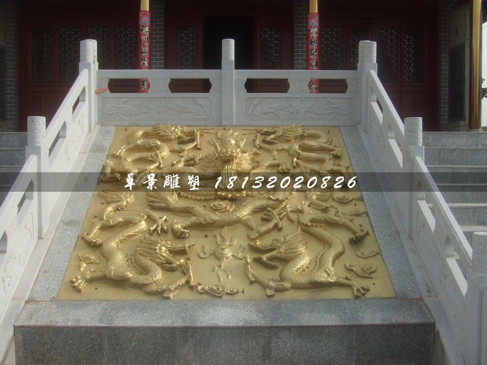 龍浮雕,廣場(chǎng)銅浮雕