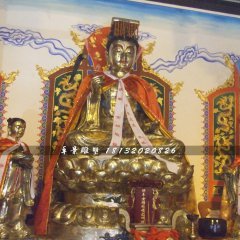女媧娘娘銅雕，寺廟銅神仙