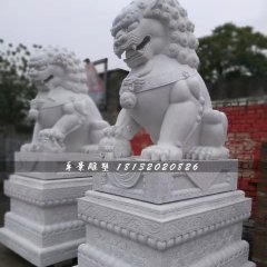 大型獅子石雕，北京獅石雕
