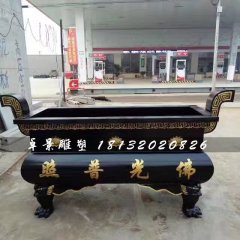 鐵香爐,寺廟方形香爐