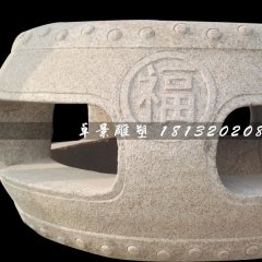 福桌石雕,大理石圓桌雕塑