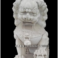 北京獅石雕,小型石獅子雕塑