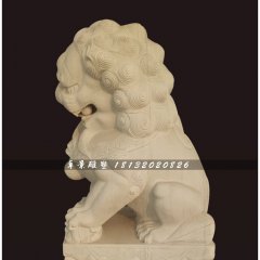 北京獅石雕,漢白玉北京獅石雕