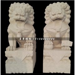 大理石獅子,北京獅石雕
