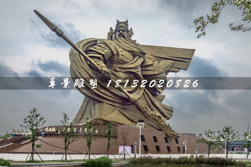 不銹鋼關公雕塑,廣場大型關公像 (3)
