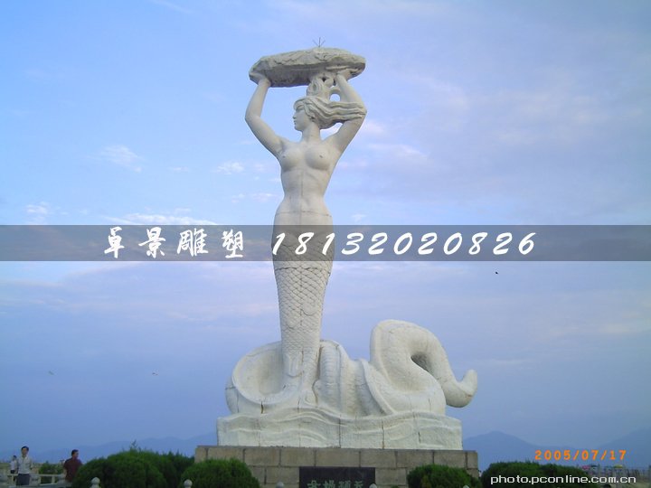 女媧補天石雕，公園神仙石雕