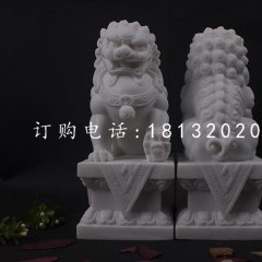 漢白玉北京獅，石獅子