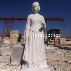 大理石南丁格爾石雕，醫(yī)院名人石雕