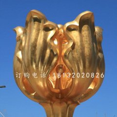 紫荊花雕塑,廣場不銹鋼雕塑