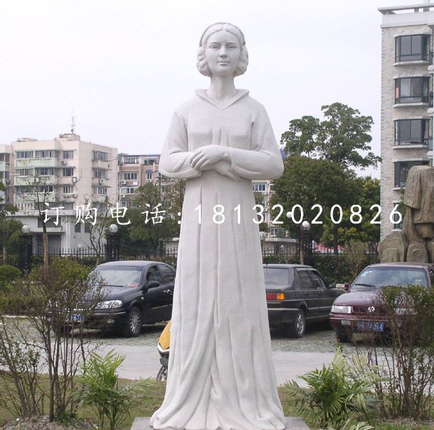 南丁格爾石雕，醫院人物石雕