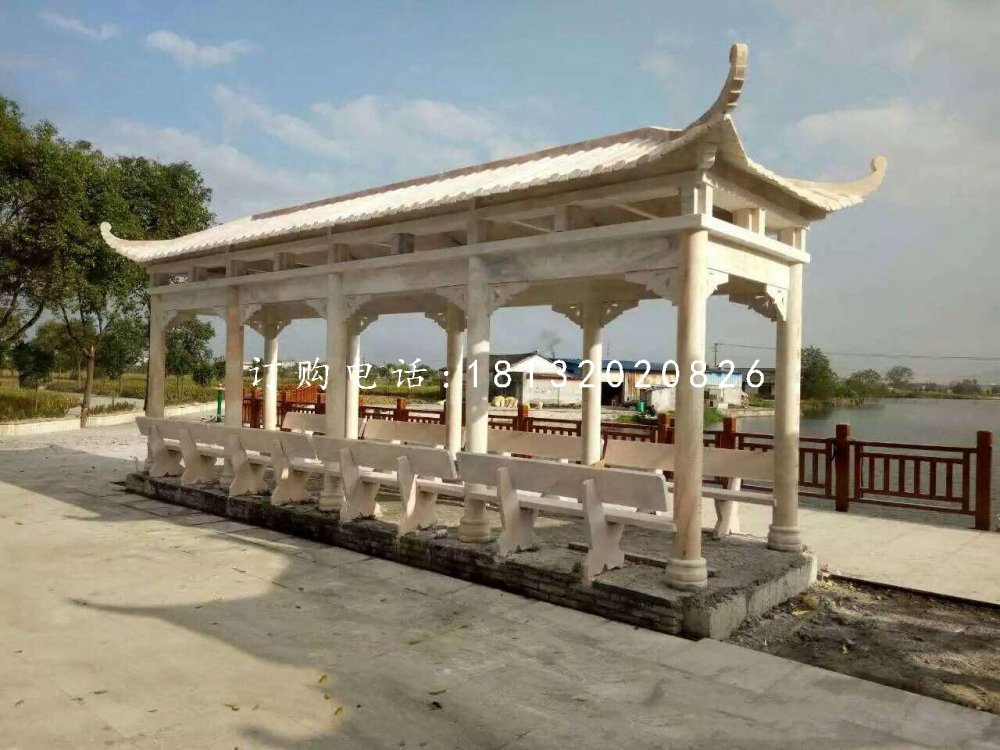 長廊石雕,公園長廊石雕