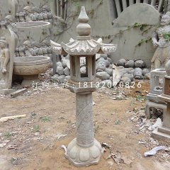 石燈，仿古石燈，園林景觀雕塑