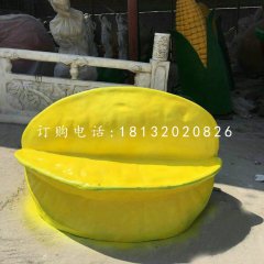 楊桃雕塑，玻璃鋼水果雕塑