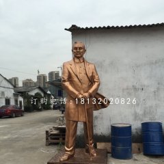 孫文銅雕，廣場偉人銅雕