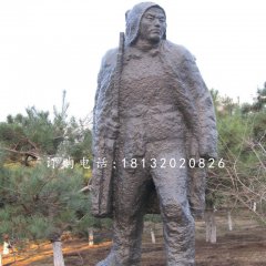 民兵銅雕，公園紀念銅雕