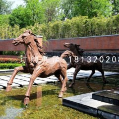銅馬雕塑,鍛銅動物雕塑