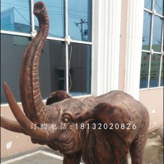 大象銅雕,公園動物銅雕