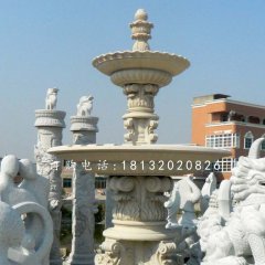 歐式噴泉石雕,廣場景觀雕塑
