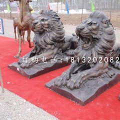 匯豐獅銅雕，銅雕西洋獅
