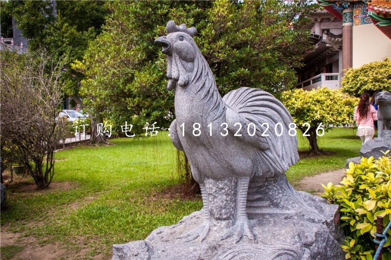 公園動(dòng)物石雕,十二生肖石雕 (3)