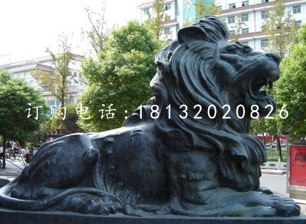 獅子銅雕,鑄銅獅子雕塑