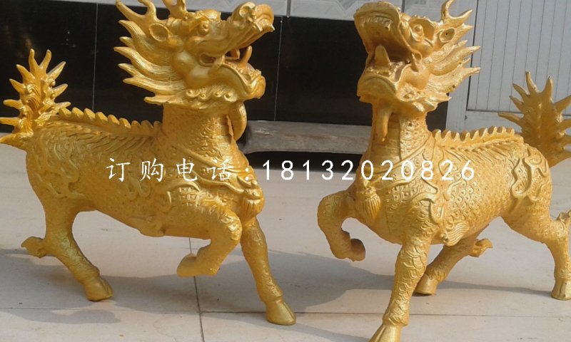 麒麟銅雕,廣場(chǎng)銅麒麟