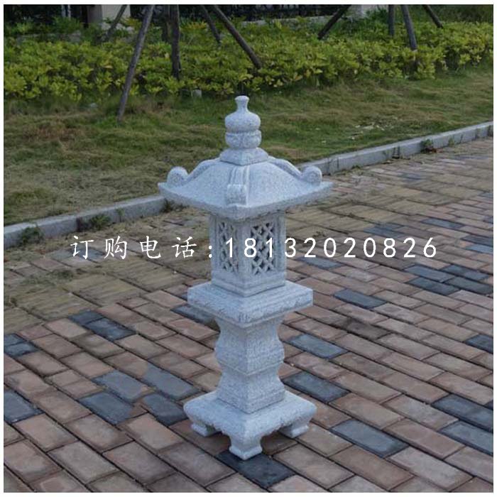 大理石宮燈,庭院石雕燈