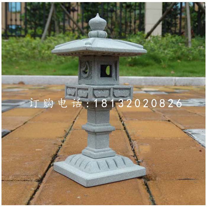 石雕宮燈,公園大理石燈