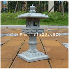 石雕宮燈，公園石雕燈