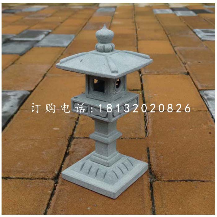 石雕宮燈,公園石雕燈