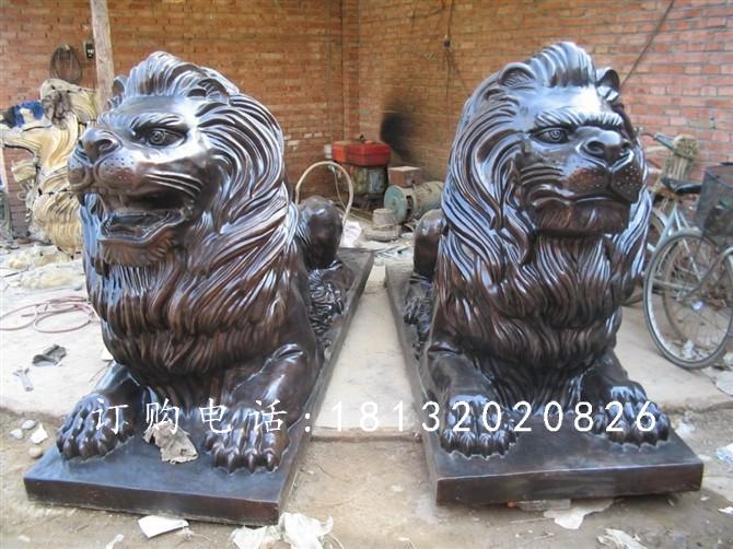 匯豐獅銅雕，趴著的獅子銅雕.jpg