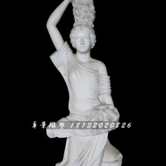 美女石雕,人物石雕塑