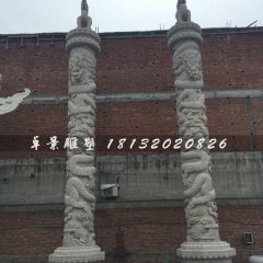 華表,龍柱,廣場(chǎng)石雕柱子