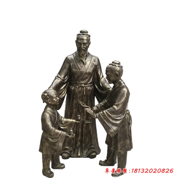 孔融讓梨銅雕，城市景觀銅雕