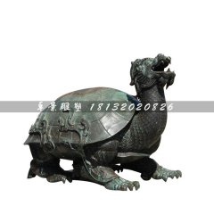 龍龜銅雕，廣場龍龜雕塑