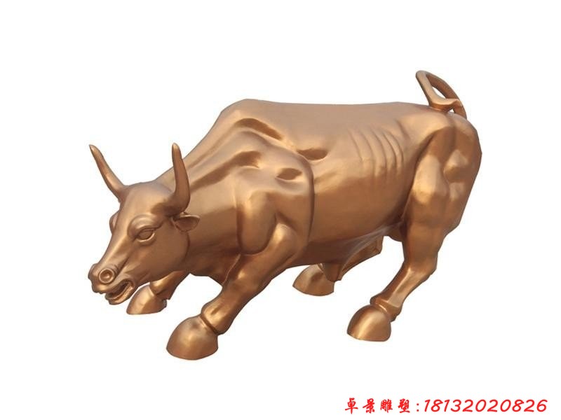 銅牛雕塑,廣場(chǎng)華爾街牛
