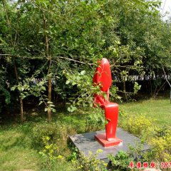 不銹鋼抽象人物,公園人物雕塑